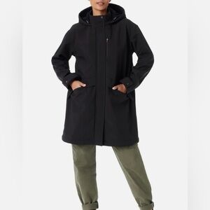 NWT BASS OUTDOOR STADIUM FLEECE LINED THIGH LENGTH JACKET WOMENS GENEROUS SIZEXS